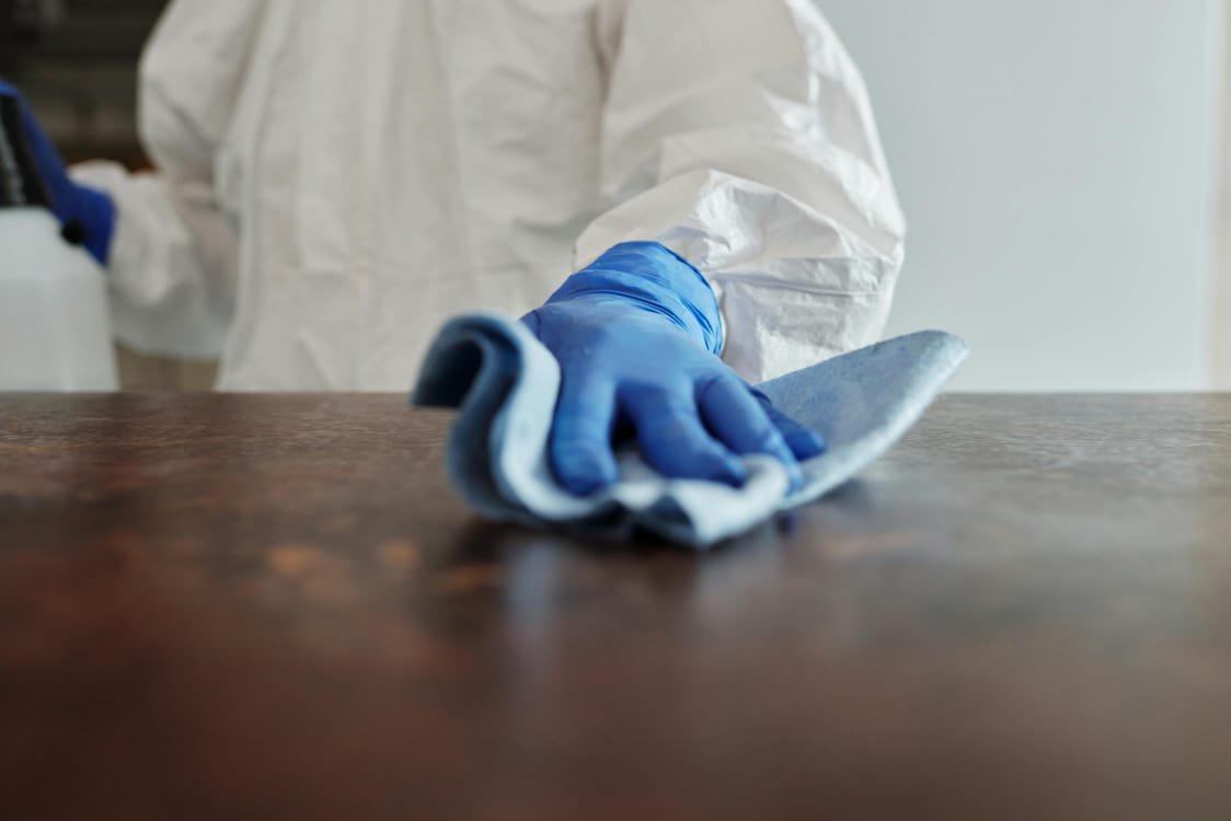 Professional surface cleaning