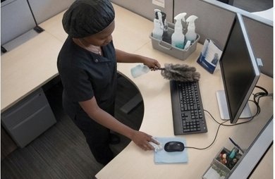 Workstation cleaning